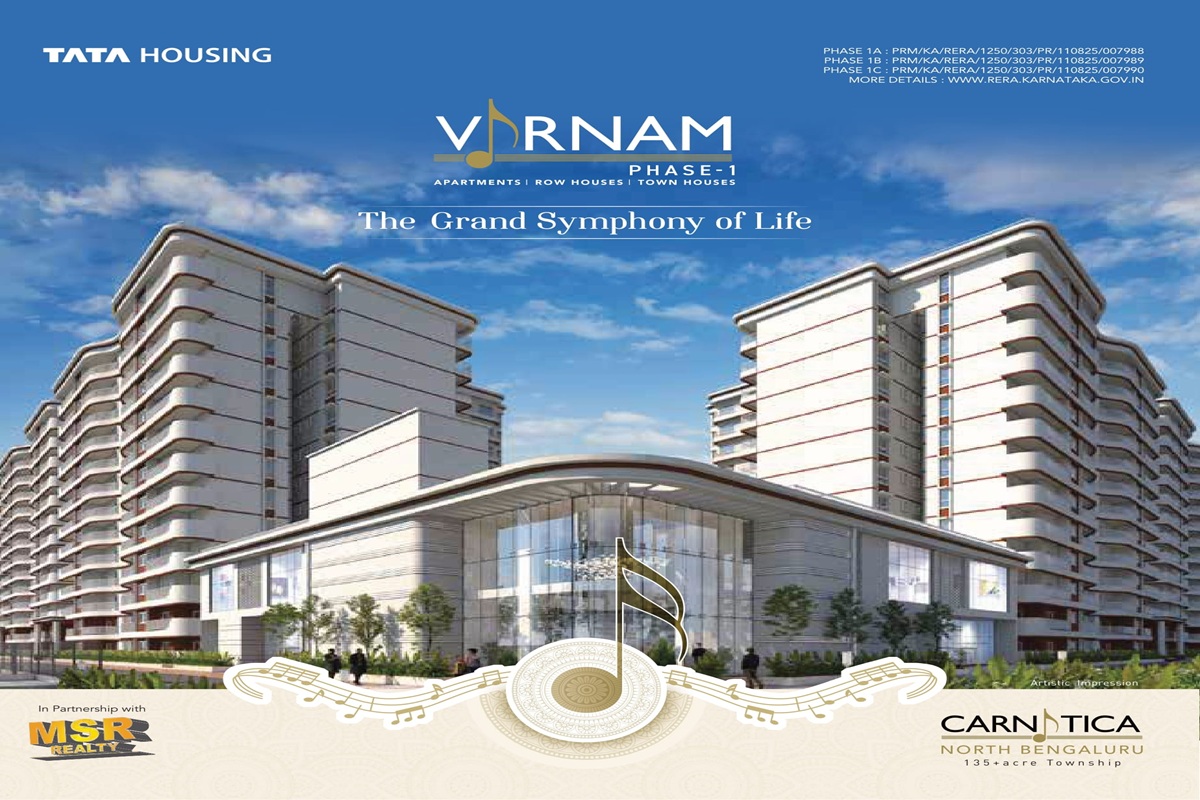 Tata Carnatica Prelaunch Project Bangalore