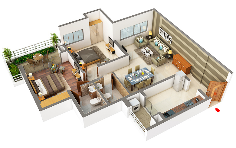 Tata Capitol Heights Floor Plan