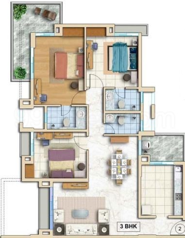 Tata Capitol Heights Floor Plan