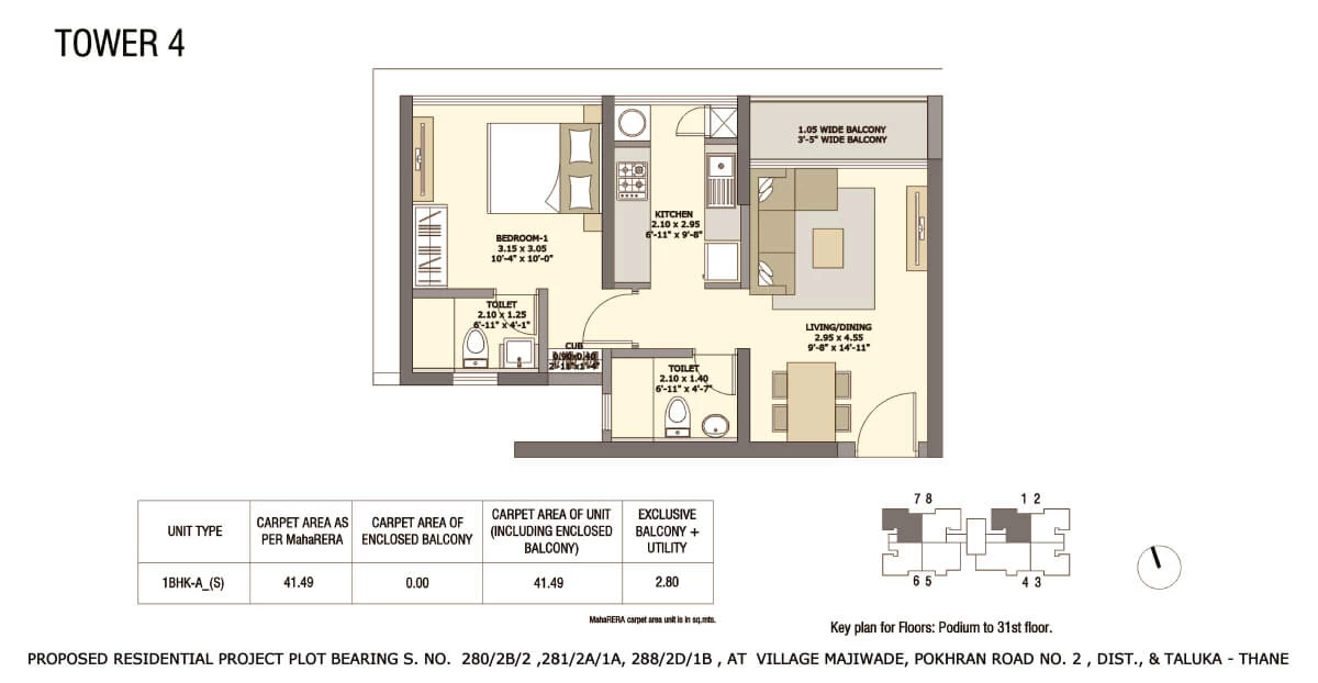 Tata Serein Floor Plan