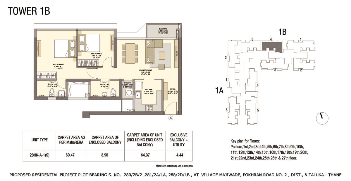 Tata Serein Floor Plan