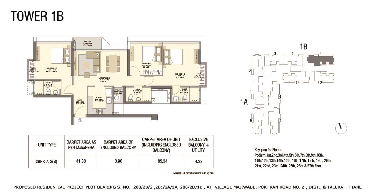 Tata Serein Floor Plan